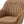 JOMEED Cushioned Swivel Armchair with Rubberwood Legs for Home and Office, Brown