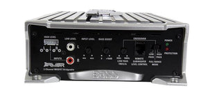 BOSS Audio AR1600.2 1600W 2-Channel Car Audio Amplifier Power Amp with Remote