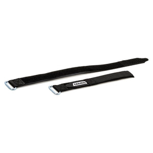 Camco 42503 Universal Fit 12 Inch Replacement Awning Strap Set with Metal D-Ring