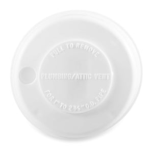 Camco Replacement All Plumbing Vent Cap w/Spring Tension Attachment, Polar White