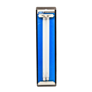 Camco 54880 F8T5/CW Fluorescent 8 Watt 350 Lumen 12 Inch Tubular Bulbs, 2 Pack