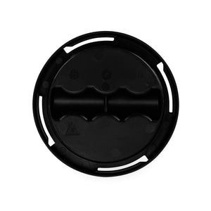 Camco 39753 Plastic RV Sewer Hose Connection Replacement Storage Caps, Black