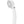 Camco 44023 Round Shower Head with On and Off Switch for RVs and Boats, White