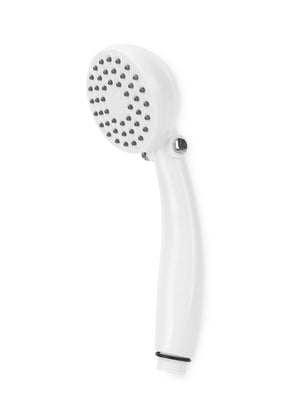 Camco 44023 Round Shower Head with On and Off Switch for RVs and Boats, White
