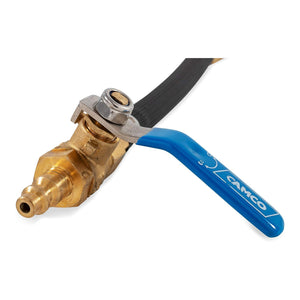 Camco 36170 RV Fresh Water Blow Out Hose Kit with Ball Valve and Brass Fittings