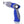 Camco 41986 Thumb Lever Flow Control Spray Nozzle with Adjustable Patterns, Blue