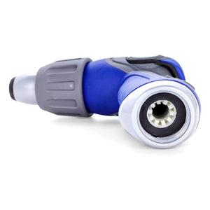 Camco 41986 Thumb Lever Flow Control Spray Nozzle with Adjustable Patterns, Blue