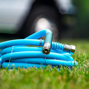 Camco EvoFlex 4 Foot Flexible PVC Drinking Water Hose for RV and Marine Use