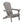 Oversize Outdoor Folding Adirondack Chair, Patio Chair For Garden