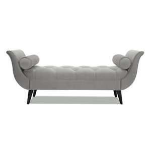 Alma - Tufted Flared Arm Entryway Bench