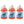 RecPro 1 Gal RV Antifreeze Concentrate Fluid for Winterizing Vehicles (3 Pack)