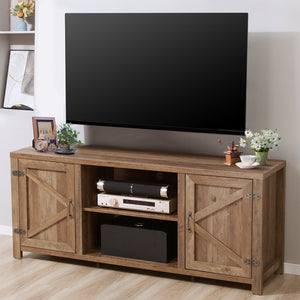 JOMEED 55 Inch TV Console Stand Table Storage Cabinet Media Entertainment Center - TRAPSKI