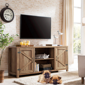 JOMEED 55 Inch TV Console Stand Table Storage Cabinet Media Entertainment Center - TRAPSKI