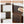 JOMEED 7 Tier Industrial Steel Open Display Asymmetrical Bookshelf Organizer