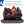 Duluth Forge 18 Inch Ventless Dual Gas Log Set w/ Thermostat, Stacked Red Oak