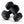 HolaHatha Neoprene Coated Dumbbell Free Hand Weight Set with Storage Rack, Black