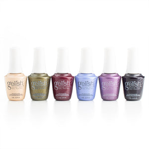 Gelish Mini Holiday 2023 On My Wish List Nail Polish Bottle Manicure Set, 6 Pack - TRAPSKI