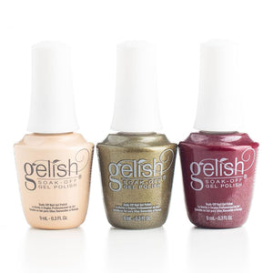 Gelish Mini Holiday 2023 On My Wish List Nail Polish Bottle Manicure Set, 3 Pack - TRAPSKI