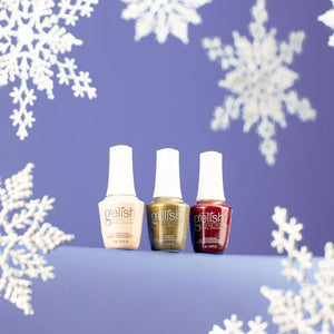 Gelish Mini Holiday 2023 On My Wish List Nail Polish Bottle Manicure Set, 3 Pack - TRAPSKI