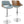 Fabrizzi - Mid Century Modern Adjustable Barstool With Swivel (Set of 2)