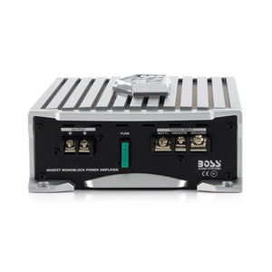 Boss Audio 1500 Watt Mono A/B MOSFET Power Car Amp + Remote | AR1500M (4 Pack)
