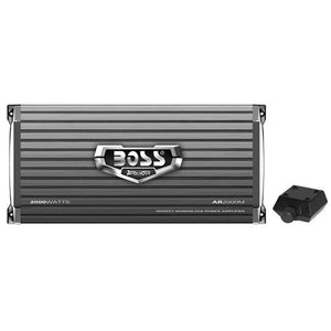 Boss Armor AR2000M 2000 Watt Monoblock A/B Amplifier Car Audio Amp & Bass Remote - TRAPSKI
