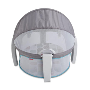 Fisher Price On the Go Baby Dome Portable Bassinet Play Space with Toys & Canopy - TRAPSKI