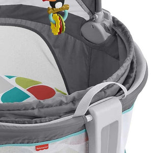 Fisher Price On the Go Baby Dome Portable Bassinet Play Space with Toys & Canopy
