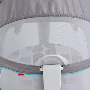 Fisher Price On the Go Baby Dome Portable Bassinet Play Space with Toys & Canopy