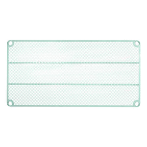 Design Ideas MeshWorks 5 Tier Full-Size Metal Storage Shelving Unit Rack, Sage