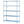 Design Ideas MeshWorks 5 Tier Full-Size Metal Storage Shelving Unit Rack, Blue - TRAPSKI