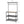 Design Ideas MeshWorks Metal Storage Utility Wood Top Shelving Unit Rack, Black