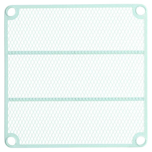 Design Ideas MeshWorks 6 Tier Tower Metal Storage Shelving Unit Rack, Green