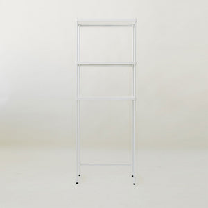 Design Ideas MeshWorks 3 Tier Metal Bathroom Storage Shelving Unit Rack, White - TRAPSKI