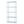 Design Ideas MeshWorks 5 Tier Metal Storage Shelving Unit Rack Bookshelf, Blue