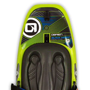 O'Brien Black Magic Kneeboard with Cable Actuated Retractable Fins and Hook