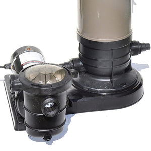 Swimline HydroTools 40 Sq Ft Extra Flo 5 Element Cartridge Pool Filter Tank