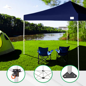 Caravan Canopy V Series 2 Straight Leg Sidewall Kit w/10x10 Instant Canopy Kit - TRAPSKI