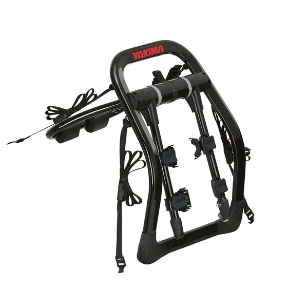 Yakima FullBack 3 Bike Capacity Car Trunk Bike Strap Rack with ZipStrips, Black