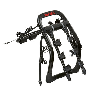 Yakima FullBack 3 Bike Capacity Car Trunk Bike Strap Rack with ZipStrips, Black
