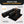 BalanceFrom Fitness 7 Piece Yoga Set with Mat, Stretch Strap & Knee Pad, Black