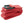 BalanceFrom Fitness 7 Piece Yoga Set with Mat, Stretch Strap & Knee Pad, Red