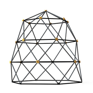 gobaplay SummitPro Climbing Dome – 7.5ft Heavy Duty Kids Climber with Hand Grips