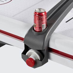Rally and Roar 7 Foot Air Powered Hockey Table w/ Electronic Scorer, 2 Pucks and 2 Pushers - TRAPSKI