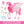 Barbie A Touch of Magic Pegasus Winged Horse and Puppy Toy and Accessories, Pink