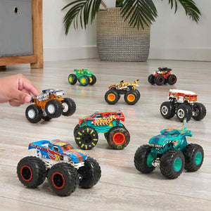 Hot Wheels Monster Trucks Live Toy Cars Set for Kids 36 Months and Up, 8 Pack - TRAPSKI