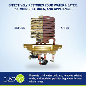 NuvoH2O Manor Salt Free Water Softening System Manor with Replacement Cartridge - TRAPSKI