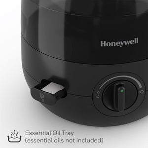 Honeywell Small Compact Mini Cool Mist Humidifier for Indoor Humidity, Black - TRAPSKI