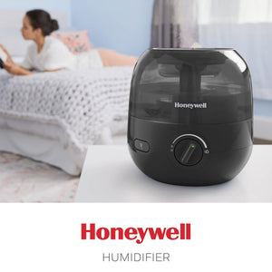 Honeywell Small Compact Mini Cool Mist Humidifier for Indoor Humidity, Black - TRAPSKI