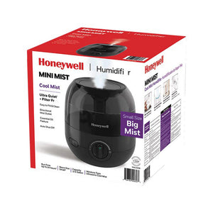 Honeywell Small Compact Mini Cool Mist Humidifier for Indoor Humidity, Black - TRAPSKI
